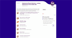Desktop Screenshot of claremorris.tel